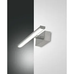 Spiegelarmatuur NALA 300MM down, hoekig, schakelbaar, gebogen IP44, chroom 