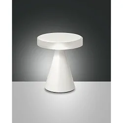 Tafelarmatuur NEUTRA kort, dimbaar IP20, gesatineerd, wit dimbaar