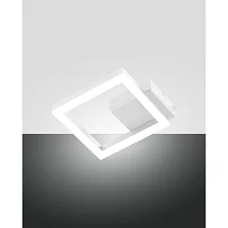 Wand- en plafondarmatuur BARD IP20, gesatineerd, wit dimbaar