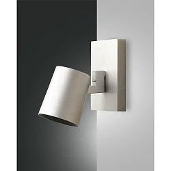 Spot MODO 1-vlams, instelbaar GU10 IP20, aluminium geborsteld dimbaar