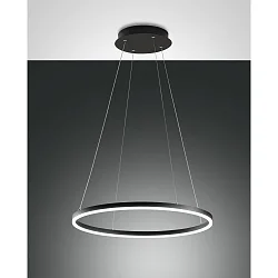 Pendelarmatuur GIOTTO 1-voudig IP20, gesatineerd, zwart dimbaar