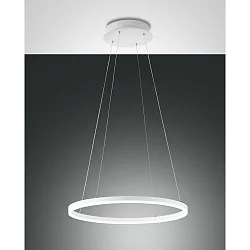 Pendelarmatuur GIOTTO 1-voudig IP20, gesatineerd, wit dimbaar