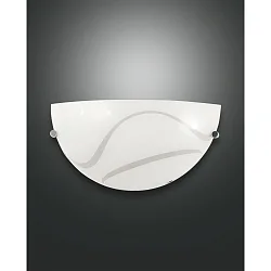 Wall luminaire MAGMA, E27, 1x 40W, IP20, white