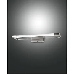 Spiegelarmatuur RAPALLO 40CM cilindrisch, schakelbaar IP44, chroom, glanzend 