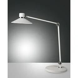LED Table lamp PANAREA, 20W, 2700-5000K, 1020lm, IP20, white / silver