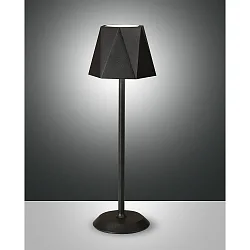 LED Battery table lamp KATY Outdoor luminaire, 3W, 3000K, 320lm, IP54, black