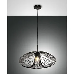 Pendelarmatuur FASSA E27 IP20, zwart