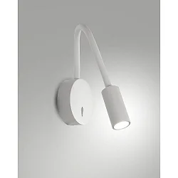 Wandarmatuur FLUX met flexibele arm IP20, zwart