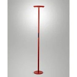 floor lamp FIZZ CCT Switch, direct / indirect, with touch dimmer IP20, red dimmable