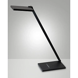 Bureau-armatuur ZERMATT CCT Switch, instelbaar, met Touch-Dimmer IP20, grijs, titaan dimbaar