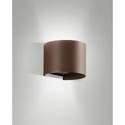 Wandarmatuur voor buitenshuis CODY IP54, corten (staal)