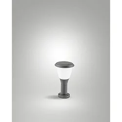 Lichtpaal THIAGO 30 E27 IP65, donkergrijs
