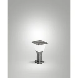 Lichtpaal LENA 30 E27 IP65, donkergrijs