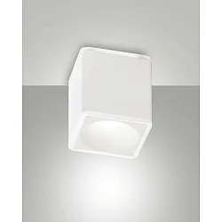 Opbouw armatuur COIBA hoekig IP20, gesatineerd, wit