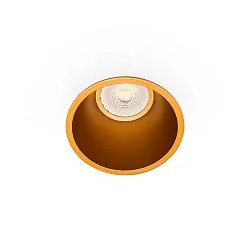 Plafondinbouwarmatuur FRESH GU10 IP20, goud mat