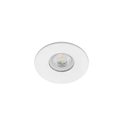 Plafondinbouwarmatuur WET GU10 IP44, wit mat
