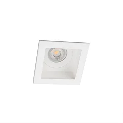 Inbouwarmatuur MOIST GU10 IP44, wit mat