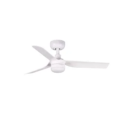 Plafond ventilator MINI PUNT S met Afstandsbediening IP20, wit mat