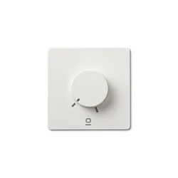 Radio wandschakelaar met Uitgang voor Radiobesturingssignaal (RF), wit mat