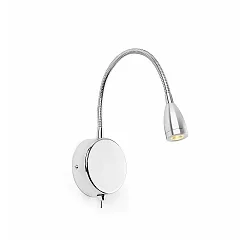 Wandarmatuur LOKE LED IP20, chroom 