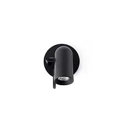 wall luminaire ORLEANS GU10 IP20, black matt 