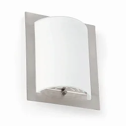 wall luminaire DIULA E27 IP20, nickel satined 