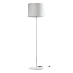 Staande lamp CONGA E27 IP20, wit mat, ivoor 