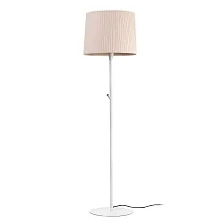 floor lamp SAMBA E27 IP20, beige, white matt 