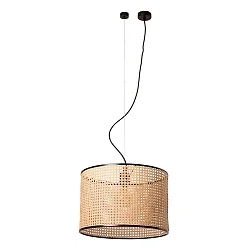 Pendelarmatuur MAMBO E27 IP20, zwart mat 