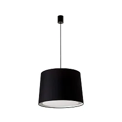 Pendelarmatuur CONGA E27 IP20, zwart mat 