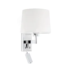 wall luminaire ARTIS E27 IP20, chrome 