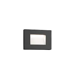 Wandinbouwarmatuur SPARK hoekig, slagvast, indirect IP65