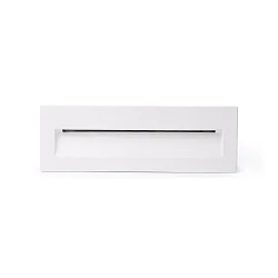 Wandinbouwarmatuur NAT down, hoekig, schakelbaar IP65, wit mat 