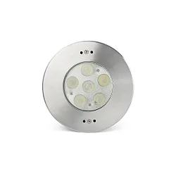 Onderwaterarmatuur EDEL LED IP68, nikkel mat, gesatineerd 