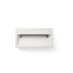 Wandarmatuur voor buitenshuis PATH LED IP44, wit mat 