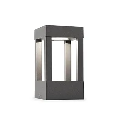 Lichtpaal AGRA 200 LED IP55, donkergrijs 