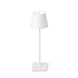 Tafelarmatuur TOC LED IP54, wit mat 