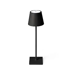 Tafelarmatuur TOC LED IP54, zwart mat 