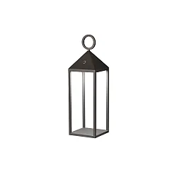 Lantaarn ARGUS LED IP54, donkergrijs 