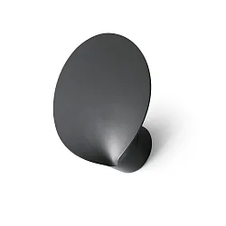 Wandarmatuur voor buitenshuis LOTUS stijf, indirect LED IP65, donkergrijs 