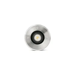 Vloerinbouwarmatuur TECNO GU10 IP67, gesatineerd 