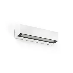 Wandarmatuur voor buitenshuis LAKO LED IP65, wit mat 