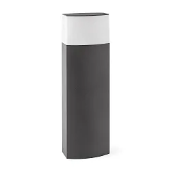 Lichtpaal DATNA 600 E27 IP44, donkergrijs 