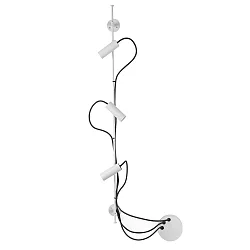 Wandarmatuur voor buitenshuis CLAP 3-vlams LED IP65, zwart 