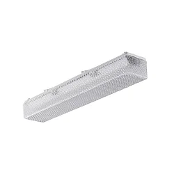 Armatuur voor vochtige ruimten AWL117050P.3283 kort, schakelbaar, prismatisch IP50, wit 