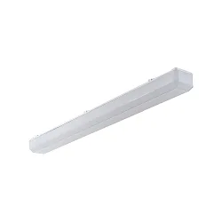 LED Damp-proof luminaire, 35W, 3000K, 4500lm, IP50, opal, white