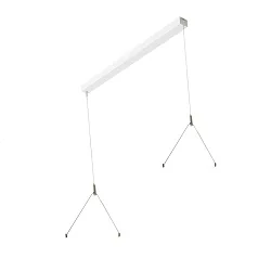 canopy FL-PLN242063MP.8584L DALI controllable, incl. LED driver, white