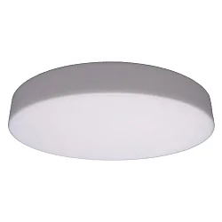 Wand- en plafondarmatuur ECO Ø 35cm cilindrisch IP44, wit dimbaar