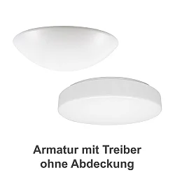 Wand- en plafondarmatuur PREMIUM 7540 Ø 56cm IP40, wit dimbaar