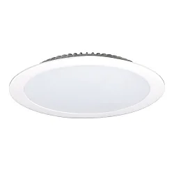 Downlight EDL2260A.4084DA plat, DALI aanstuurbaar IP44, wit dimbaar